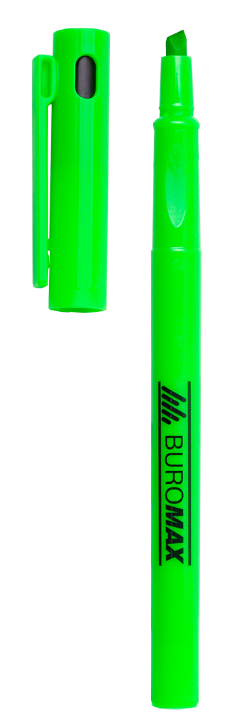 Маркер BUROMAX NEON текстовий (BM.8907-04), зелений